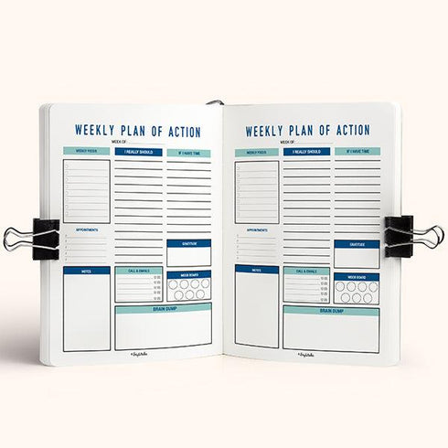 Light Shines From Within Weekly Planner - Styletadka