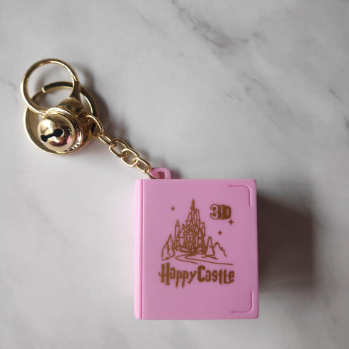 Magic Castle 3D Diary Pop Up Keychain - Styletadka