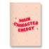 Main Character Energy Pocket Diary - Styletadka