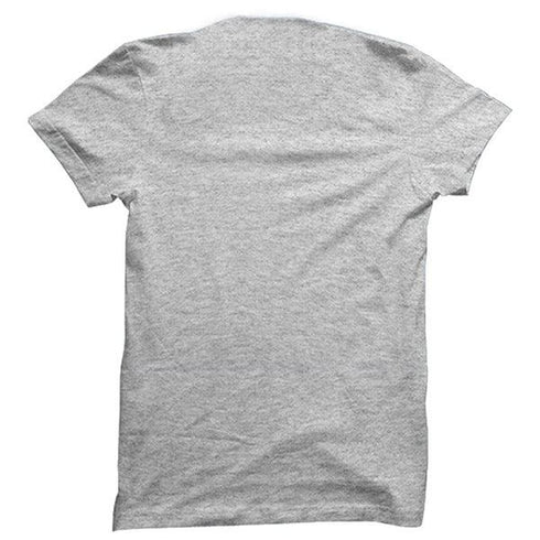 Melange Grey Plain T-shirt - Styletadka