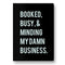 Minding My Own Business Pocket Diary - Styletadka