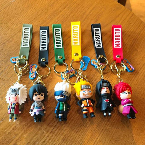 Naruto Character 3D Keychains - Styletadka