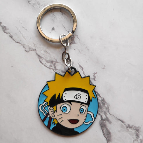 Naruto Face Metal Keychain - Styletadka