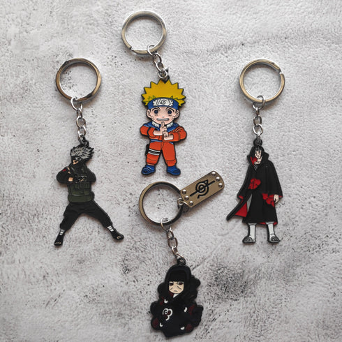 Naruto Figure Metal Keychain - Styletadka