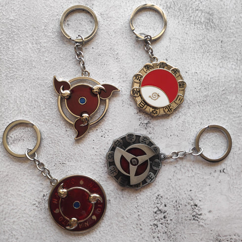 Naruto Rotating Keychains - Styletadka