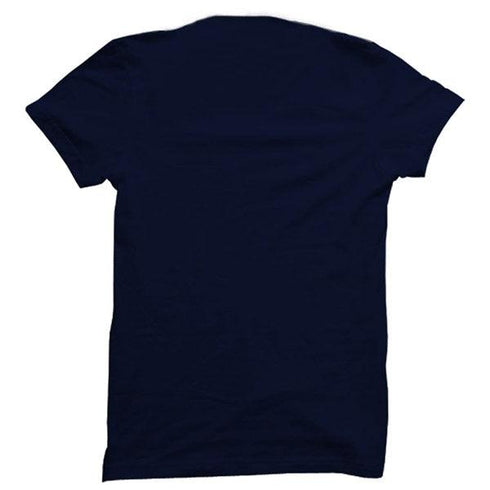 Navy Blue Plain T-shirt - Styletadka