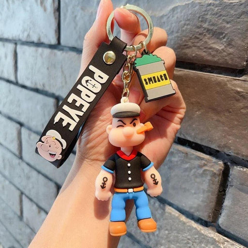 Popeye 3D Keychains - Styletadka