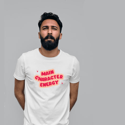 Main Character Energy T-shirt - Styletadka