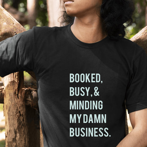 Booked Busy T-shirt - Styletadka