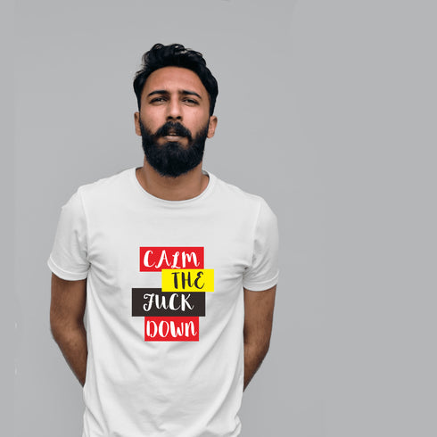 Calm f Down T-shirt - Styletadka
