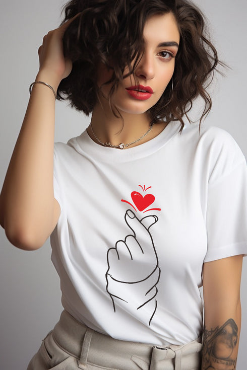 Korean Love T-Shirt - Styletadka