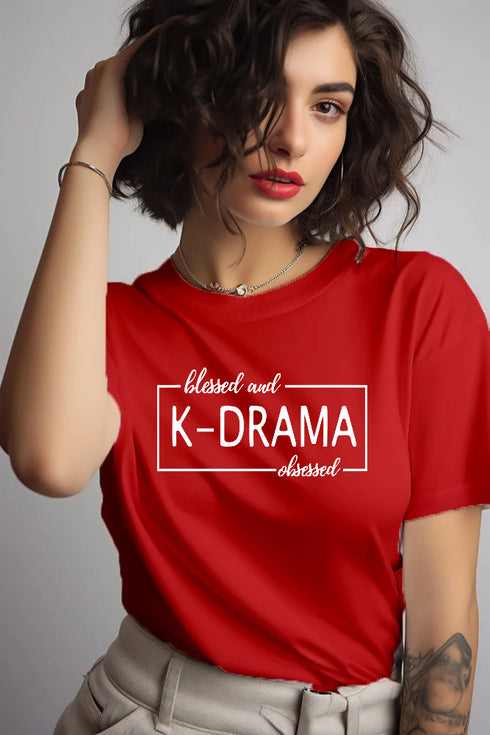 K-Drama Obsessed T-Shirt - Styletadka