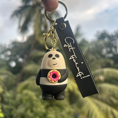 Bare Bear 3D Keychain