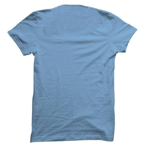 Sky Blue Plain T-shirt - Styletadka