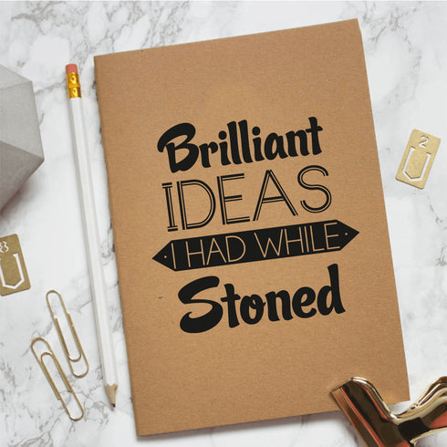Stoned Kraft Notebook - Styletadka