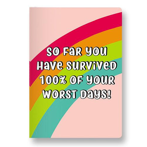 Survived Worst Days Pocket Diary - Styletadka