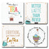 Tea vs Coffee Acrylic Coasters - Styletadka