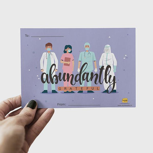 Thank You Warriors E-Card - Styletadka