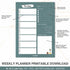 This Week - Weekly Planner Printable Download - Styletadka