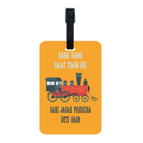 Train Travel Luggage Tag - Styletadka
