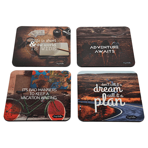Travel Acrylic Coasters - Styletadka