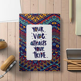 Vibe Tribe Hardbound Notebook - Styletadka