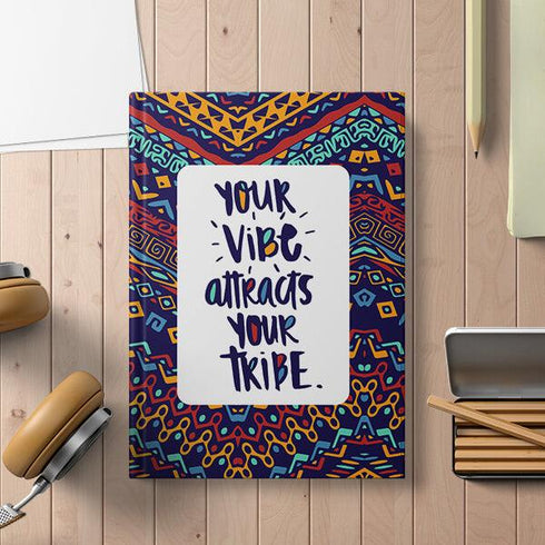 Vibe Tribe Hardbound Notebook - Styletadka