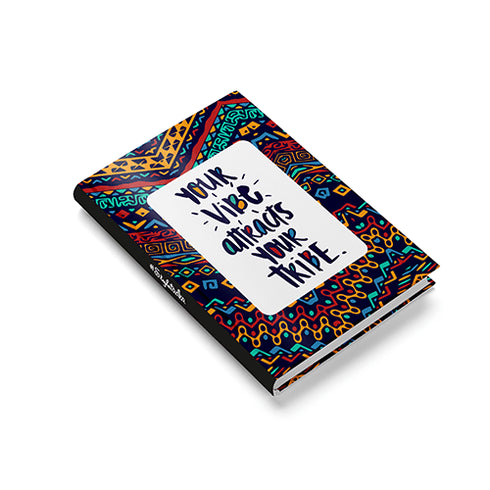 Vibe Tribe Hardbound Notebook - Styletadka