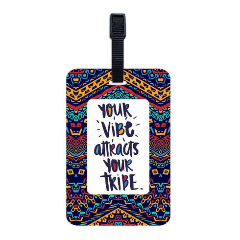 Vibe Tribe Luggage Tag - Styletadka