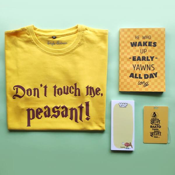 Witty Yellow Gift Box - Styletadka
