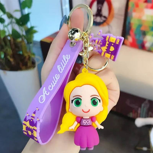 Cute Princess 3D Keychains