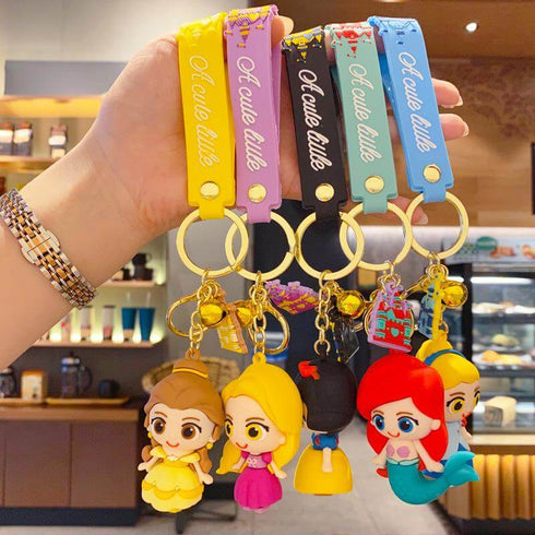 Cute Princess 3D Keychains