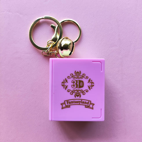 Fantasyland 3D Diary Pop up keychain