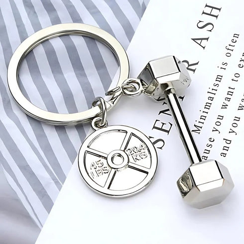 Gym Metal Keychain