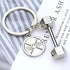 Gym Metal Keychain