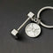 Gym Metal Keychain