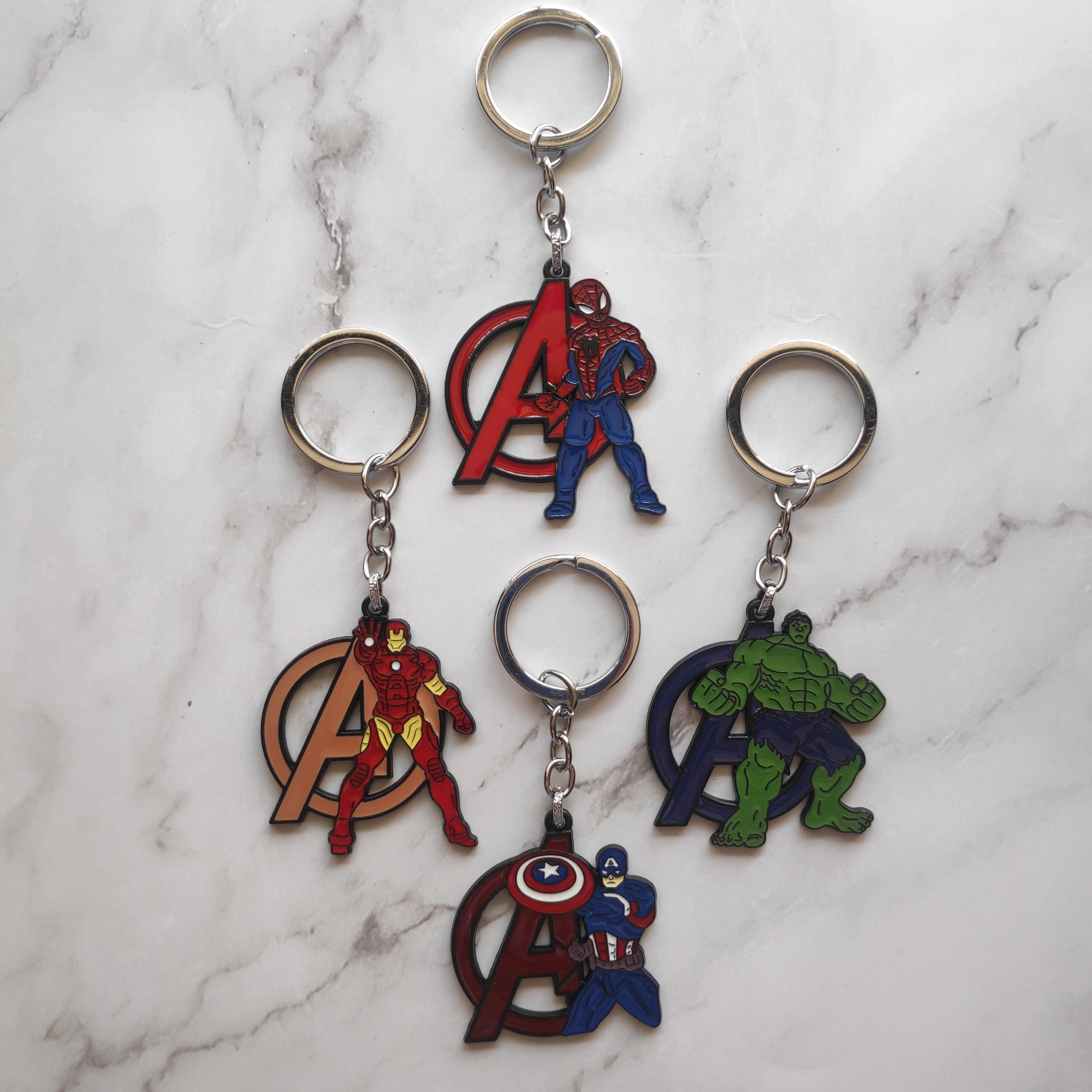 Avengers Superheroes Metal Keychain – Styletadka