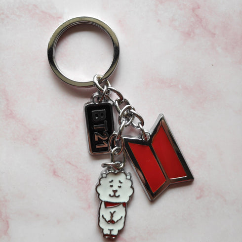 BT21 Metal Keychains - Styletadka