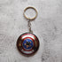 Captain America Metal Rotating Keychain - Styletadka