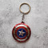Captain America Metal Rotating Keychain - Styletadka