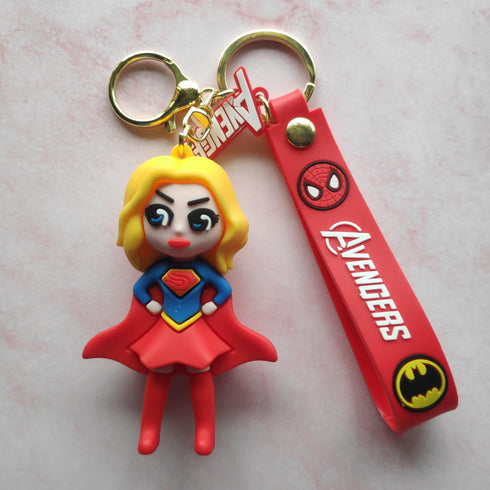 DC Female Superheroes 3D Keychains - Styletadka