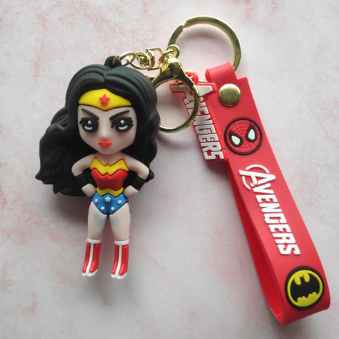 DC Female Superheroes 3D Keychains - Styletadka