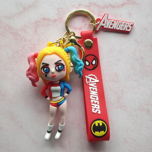DC Female Superheroes 3D Keychains - Styletadka