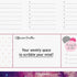 Escaping Weekdays Memo Notepad 