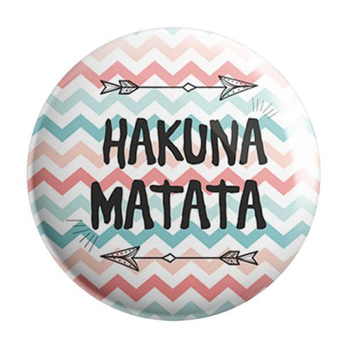 Hakuna Matata Badge Magnet - Styletadka