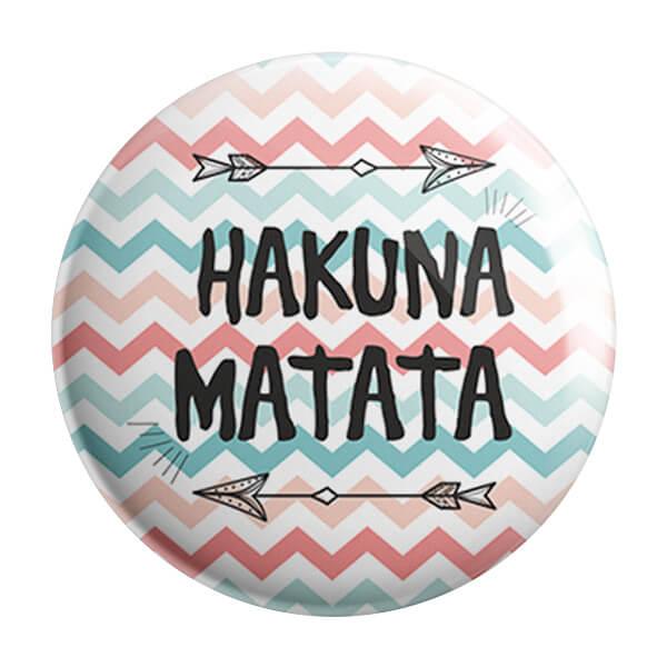 Hakuna Matata Badge Magnet - Styletadka