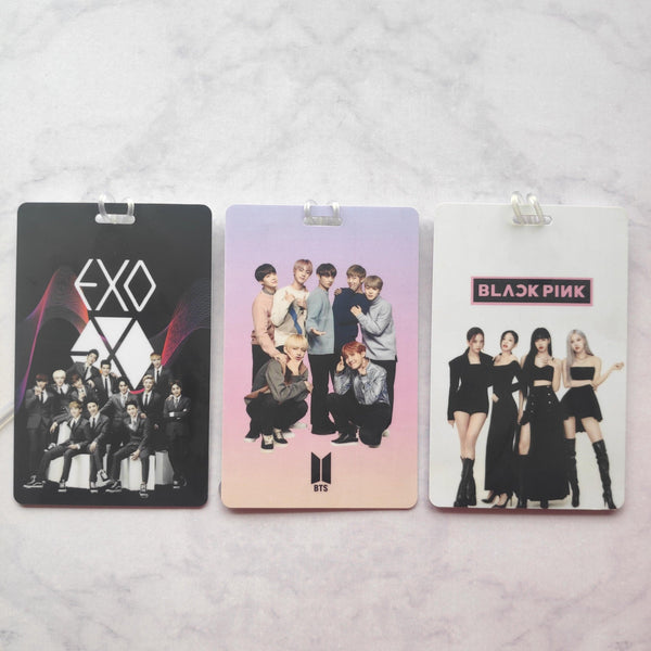 K-Pop Luggage Tags Pack of 3