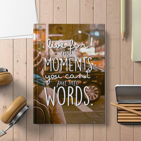 Moments Hardbound Notebook