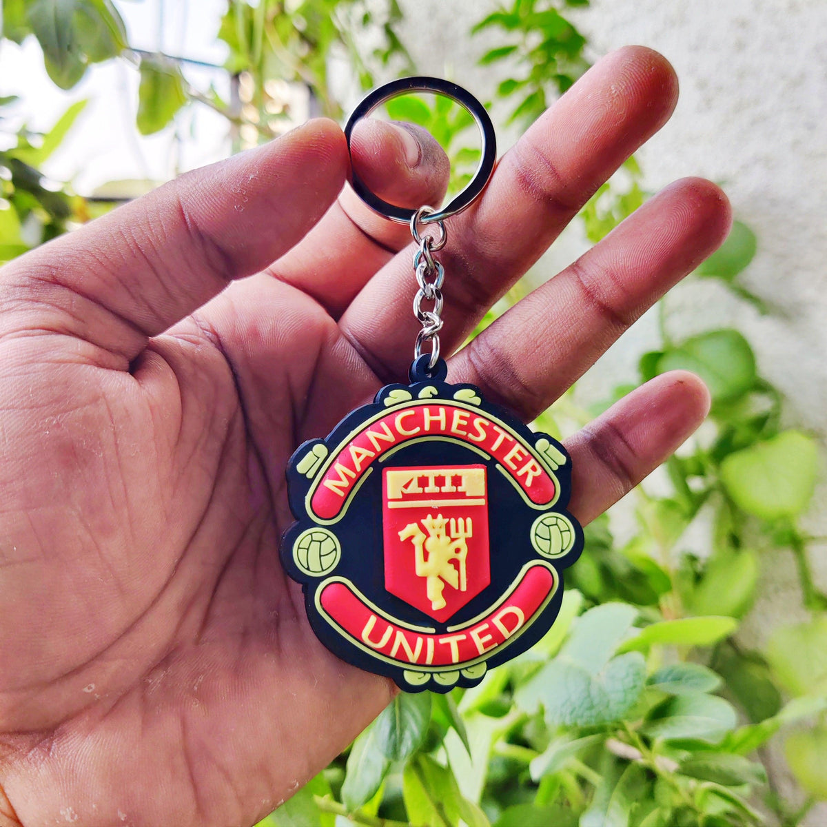 Manchester United Silicon Keychain – Styletadka