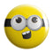 Minion Face Badge - Styletadka